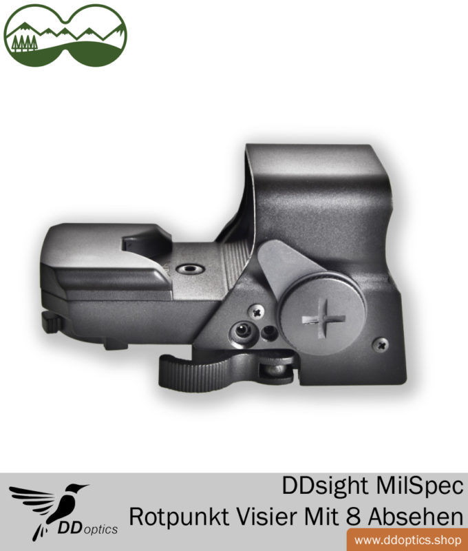 DDoptics DDsight MilSpec Rotpunkt Visier Mit 8 Absehen Im Shop Kaufen