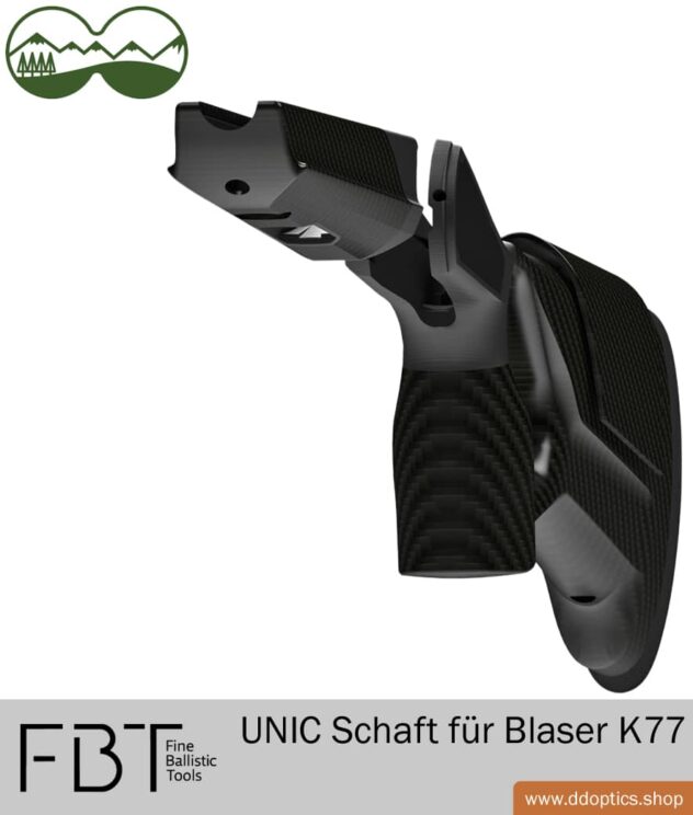 Blaser K77 Waffe UNIC Super Carbon Lochschaft FBT