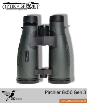 DDoptics binoculars 8x56 Pirschler Gen. 3 - green - Set 6 DDoptics binoculars Pirschler 8x56