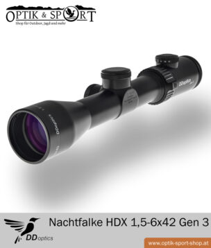 DDoptics riflescope Nighteagle V4 1.5-6x42 Gen3 | MOA | A4N