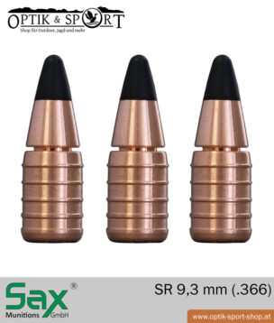 SAX SR 9,3 mm - .366 projectile sans plomb