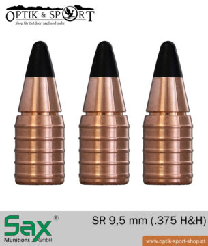 SAX SR 9,5 mm - 375 H&H bleifrei Geschoss
