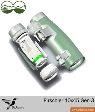 Pirschler 10x45 Gen 3 detalle