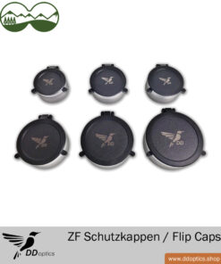 Das sagen unsere Optik Sport Shop Kunden 4 DDoptics Schutzkappe / Flip Cap Set (Okular + Objektiv) für DDoptics Zielfernrohre