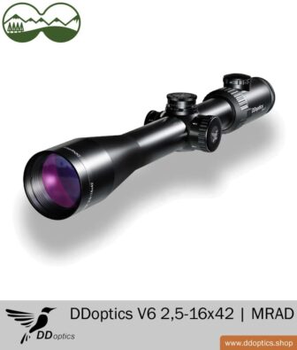 DDoptics V6 2.5-16x42 riflescope