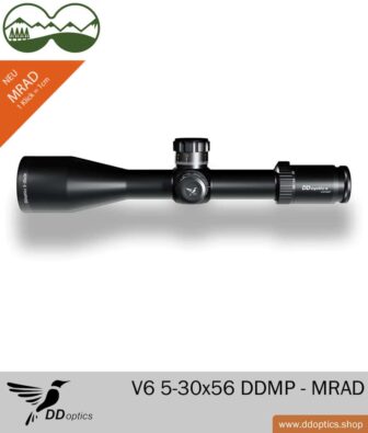 DDoptics V6 riflescope 5-30x56 DDMP - MRAD