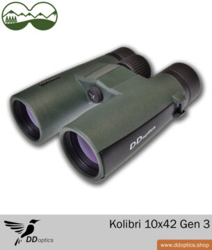 DDoptics Jumelles Kolibri 10x42 Génération 3