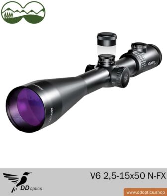 DDoptics V6 2,5-15x50 N-FX Zielfernrohr
