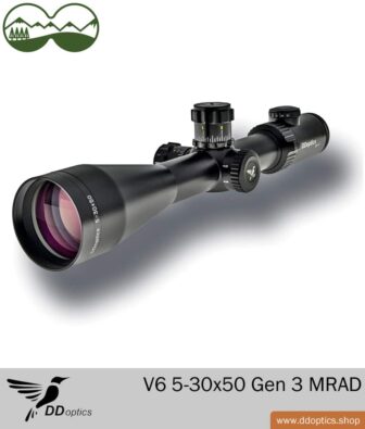 DDoptics V6 5-30x50 MRAD Zielfernrohr Gen 3