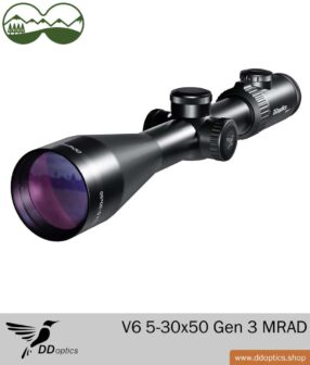 Puškohled 5-30x50 Nighteagle | V6 | A4N | MRAD adjustment - Gen 3 - DDoptics