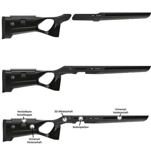 UNIC Carbonschaft für Langwaffen von FBT