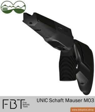 UNIC Carbon stock for Mauser M03 by FBT - Fine Ballistic Tools