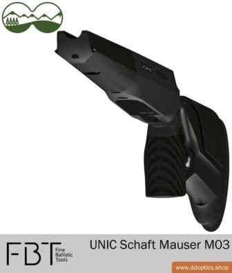 UNIC Carbon stock for Mauser M03 by FBT - Fine Ballistic Tools