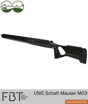 UNIC Carbon stock for Mauser M03 by FBT - Fine Ballistic Tools