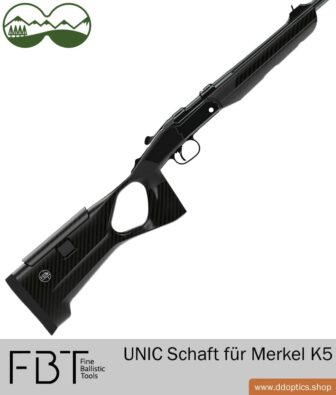 UNIC carbon fibre stock for Merkel K5 from FBT Fine Ballistic Tools
