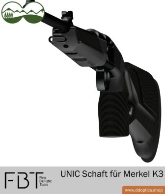 UNIC carbon fibre stock for Merkel K3 from FBT Fine Ballistic Tools