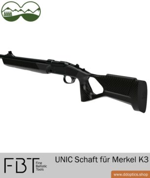 UNIC tige carbone de FBT | pour modèle Merkel K3 11 UNIC Carbon shaft for Merkel K3 from FBT Fine Ballistic Tools