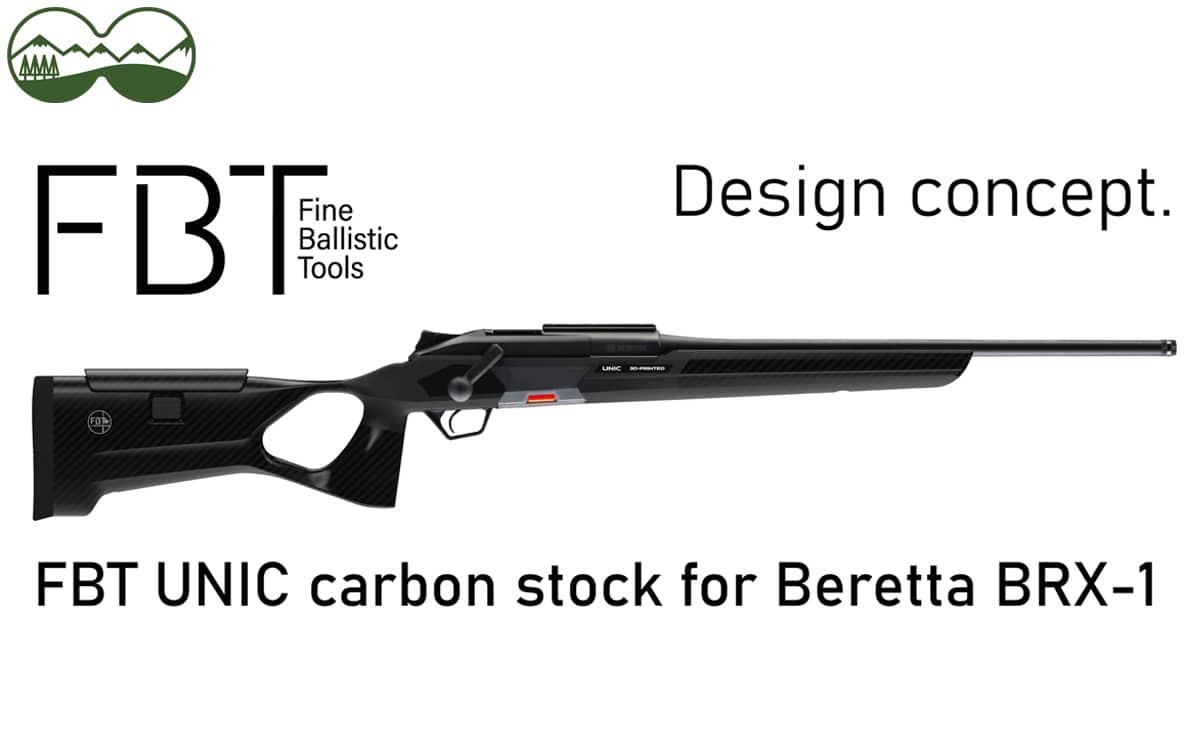 Beretta BRX1 Design Concept mit UNIC Carbonschaft | FBT