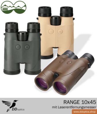 Pirschler Range 10x45 binoculars with rangefinder