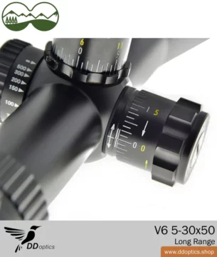 DDoptics riflescope Nighteagle V6 5-30x50 Gen3 | Tactical | MOA | Duplex