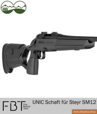 Calcio UNIC in carbonio per fucile Steyr Mannlicher SM12