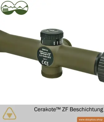 Cerakote DDoptics Zielfernrohr Beschichtung | viele Farben
