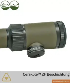 Recubrimiento Cerakote para visores DDoptics - varios colores 11 Cerakote DDoptics | Recubrimiento ocular para visores de puntería Detail
