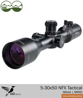 Riflescope Nighteagle 5-30x50 NFX | MilDot MRAD | DDoptics