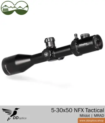 Riflescope Nighteagle 5-30x50 NFX | MilDot MRAD | DDoptics