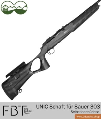 UNIC carbon fibre stock for Sauer 303 FBT