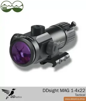 DDoptics DDsight MAG 1-4x22 RedDot zaměřovač | taktický zaměřovač