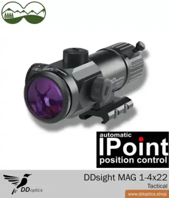 Mirino DDsight MAG 1-4x22 DDoptics RedDot | tattico con Ioint