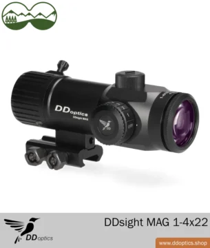 DDsight MAG 1-4x22 RedDot Visier DDoptics