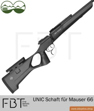 Crosse UNIC en carbone pour arme Mauser 66