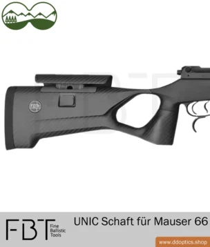 UNIC carbon stock for Mauser 66 rifle - buttstock
