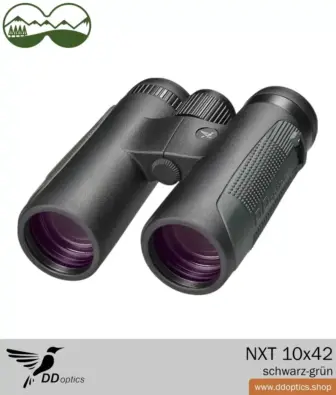 DDoptics NXT 10x42 binoculars black-green