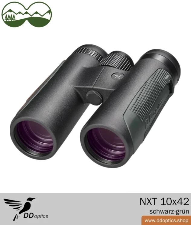 DDoptics NXT 10x42 Fernglas schwarz-grün