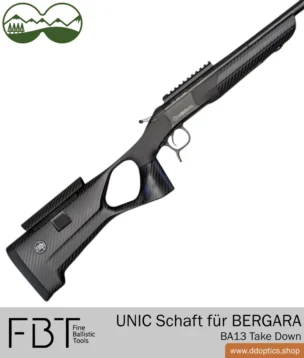 UNIC carbon fibre stock for Bergara BA13 Take Down | Fine Ballistic Tools