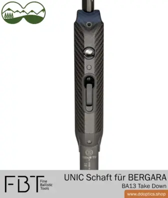 Culata de fibra de carbono UNIC para Bergara BA13 Take Down | Fine Ballistic Tools