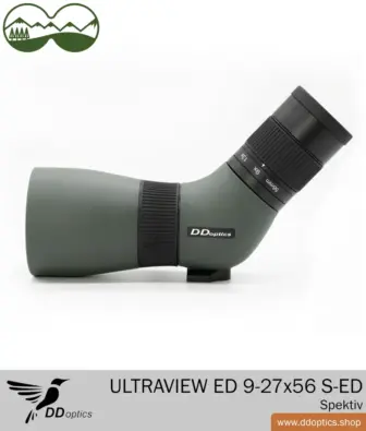 Ultraview ED 9-27x56 S-ED | Telescop DDoptics Mini